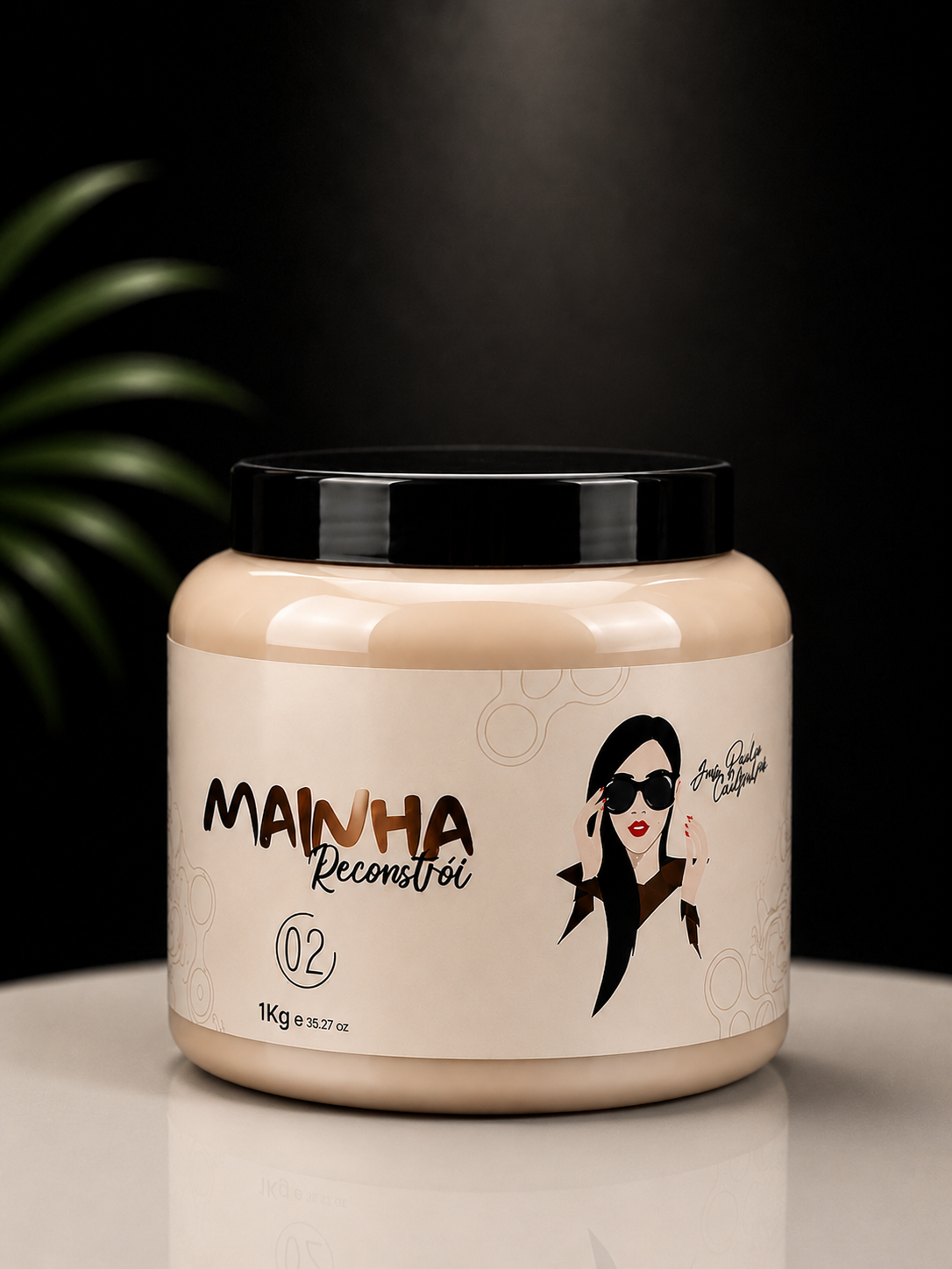 Mainha Reconstrói – Intensive Hair Reconstruction Mask (1kg)