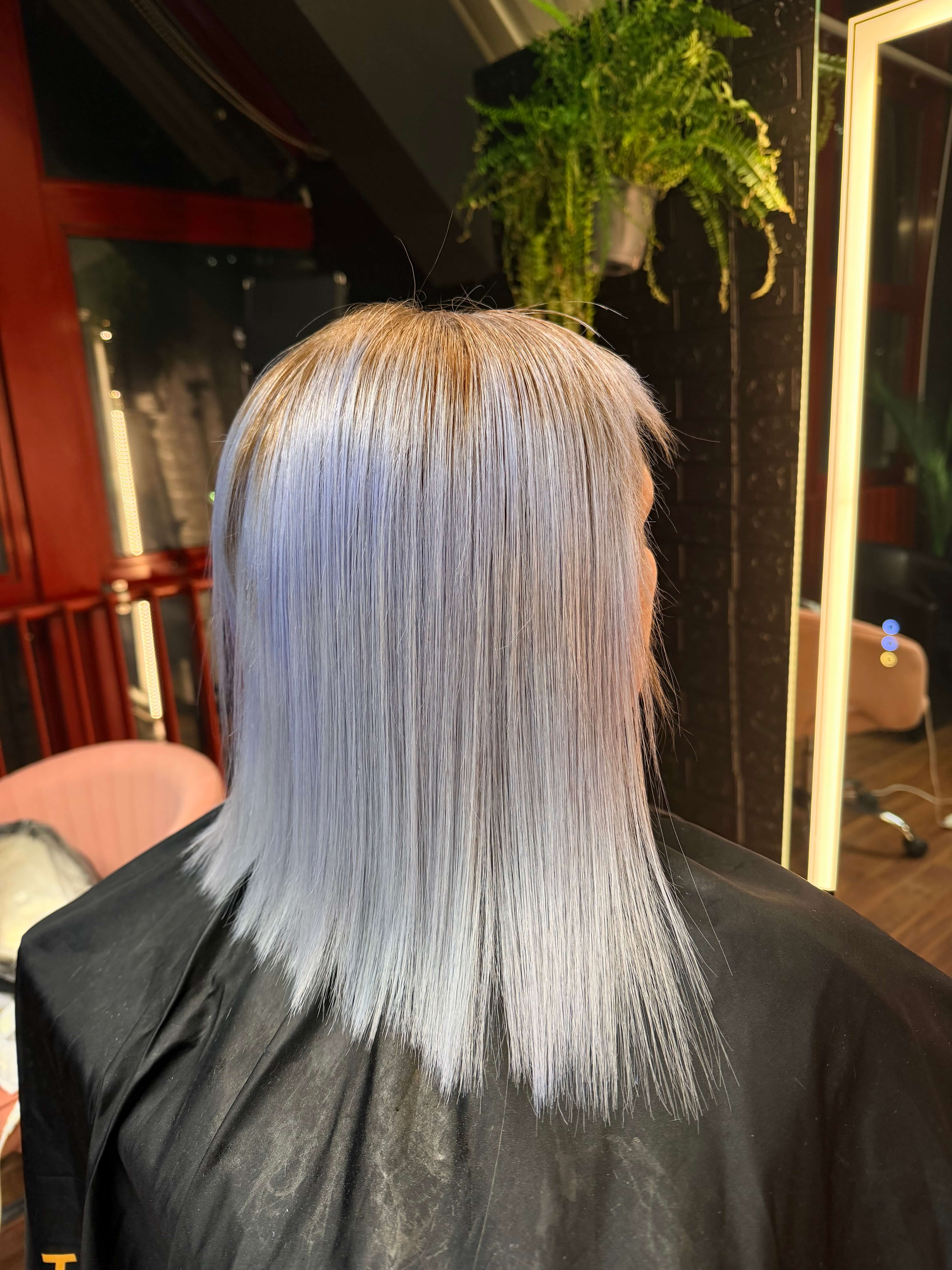 Hair Botox on Severely Damaged Blonde Hair
